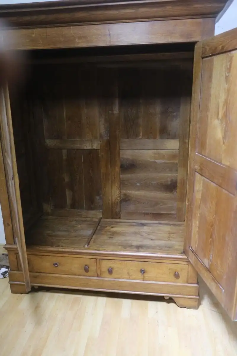 Biedermeier  Antik Kleiderschrank Wäscheschrank Schlafzimmer  ca. 1840 11