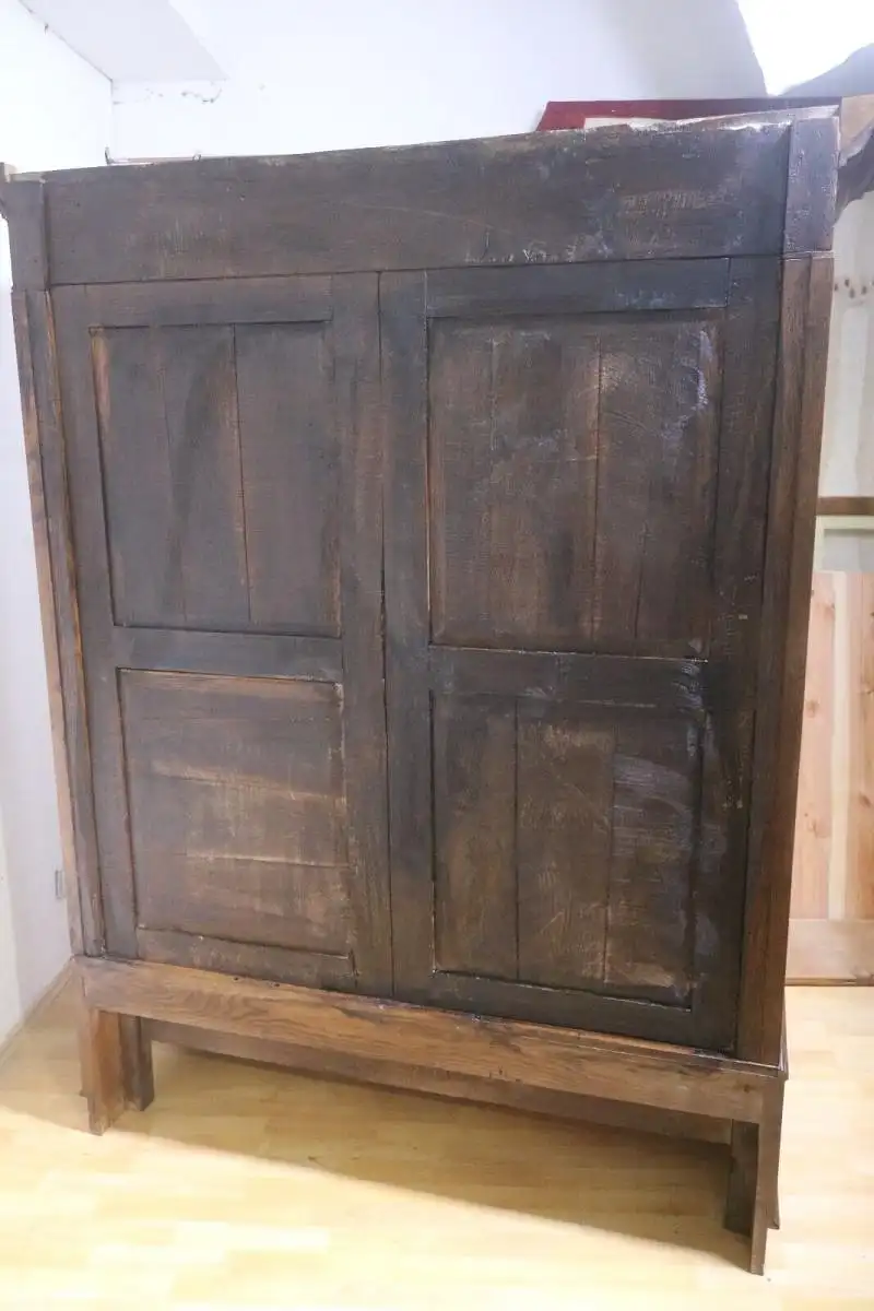 Biedermeier  Antik Kleiderschrank Wäscheschrank Schlafzimmer  ca. 1840 12