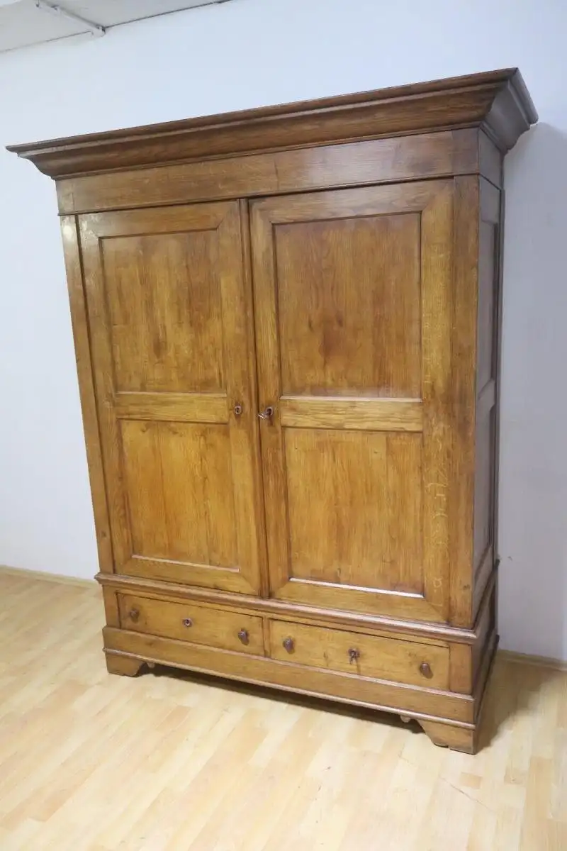Biedermeier  Antik Kleiderschrank Wäscheschrank Schlafzimmer  ca. 1840 2