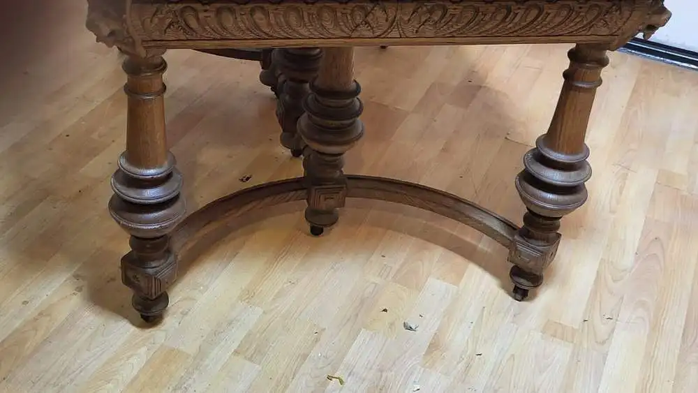 Kulissentisch Esstisch Küchentisch  Antik ca 19 Jhd. 2