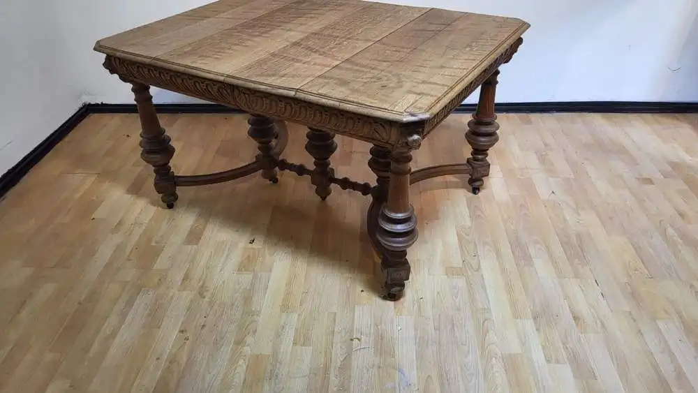 Kulissentisch Esstisch Küchentisch  Antik ca 19 Jhd. 6