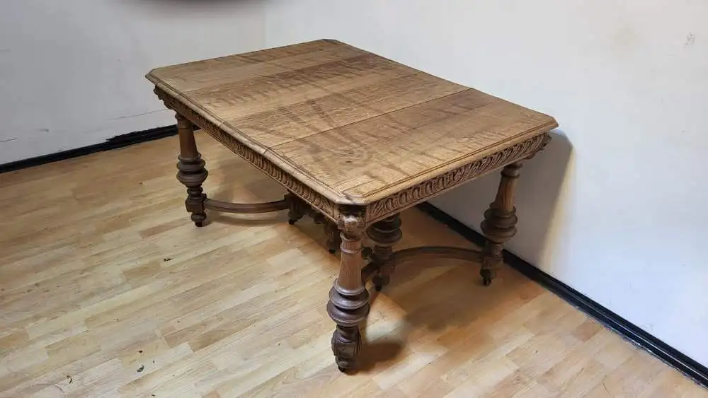 Kulissentisch Esstisch Küchentisch  Antik ca 19 Jhd. 7