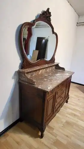 Spiegelkommode Anrichte Waschtisch Antik ca. 1900Jh.