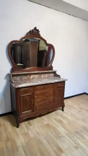 Spiegelkommode Anrichte Waschtisch Antik ca. 1900Jh.
