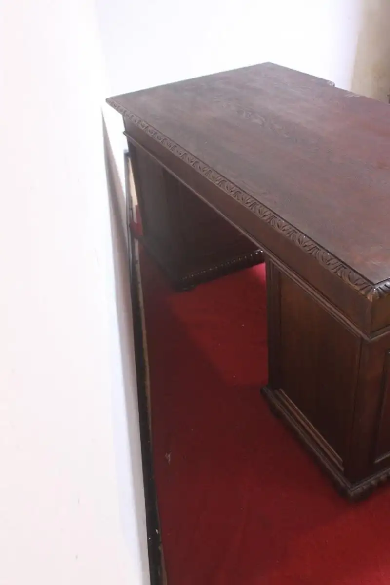 Antik  Schreibtisch Herrenzimmer ca.  1920 Jh. 10