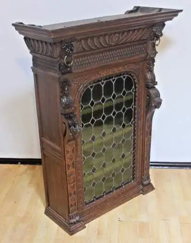 Antik Aufsatzschrank Hängeschrank ca 1900 Jh.