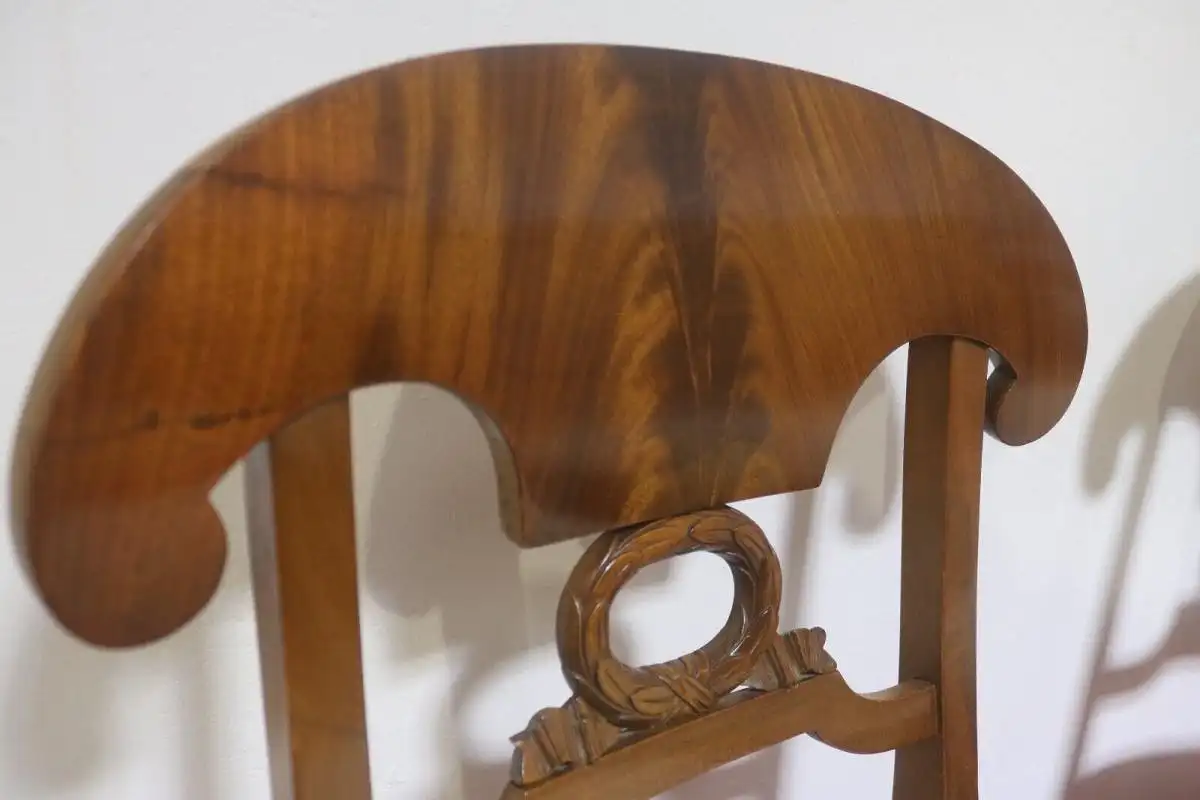 Schwedische Biedermeier Stühle Esszimmerstühle Stil  Antik ca. 1900 Jh. 15
