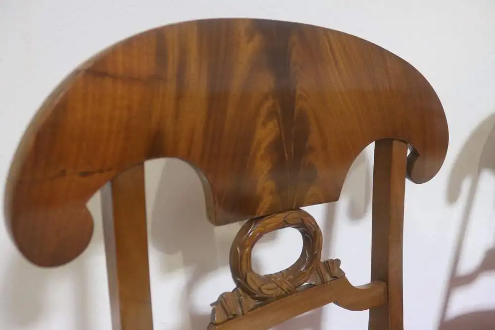 Schwedische Biedermeier Stühle Esszimmerstühle Stil  Antik ca. 1900 Jh. 15