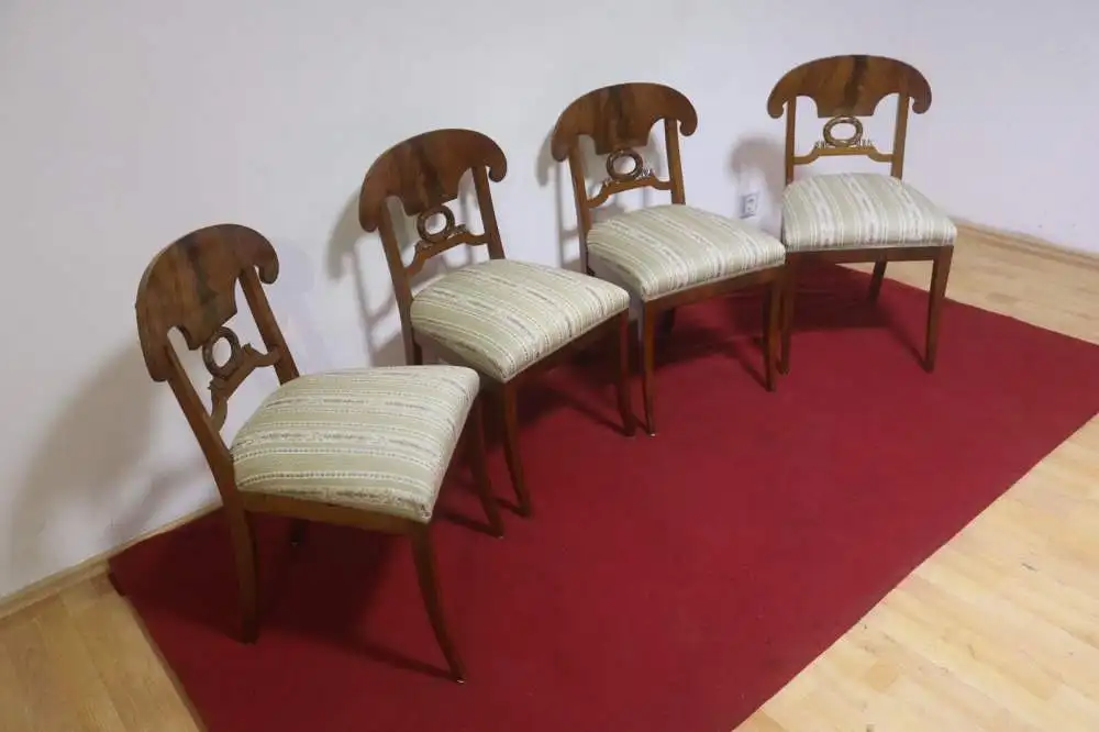 Schwedische Biedermeier Stühle Esszimmerstühle Stil  Antik ca. 1900 Jh. 2