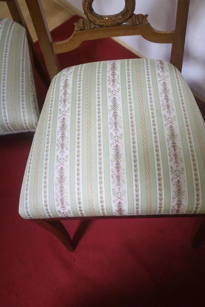 Schwedische Biedermeier Stühle Esszimmerstühle Stil  Antik ca. 1900 Jh. 5