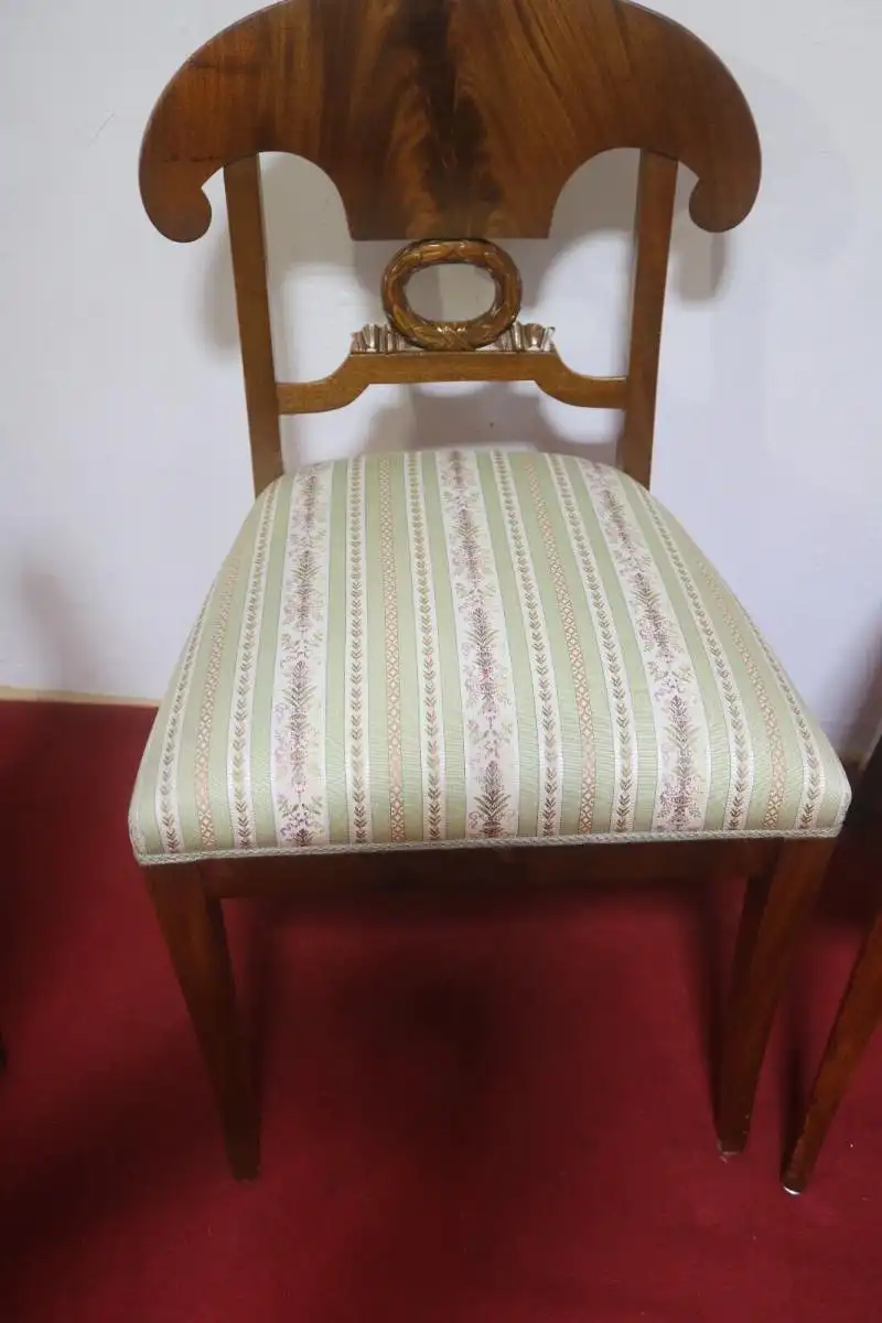 Schwedische Biedermeier Stühle Esszimmerstühle Stil  Antik ca. 1900 Jh. 7
