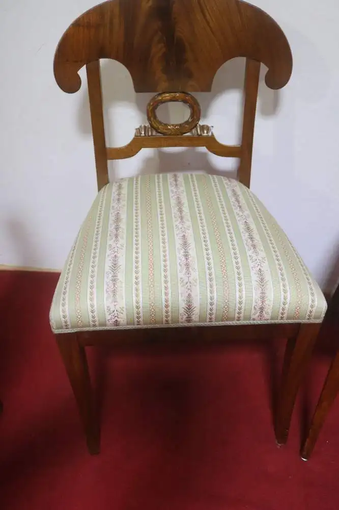 Schwedische Biedermeier Stühle Esszimmerstühle Stil  Antik ca. 1900 Jh. 7
