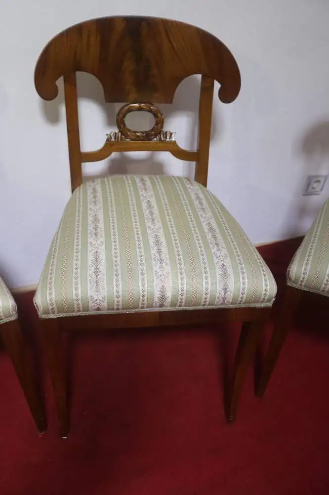 Schwedische Biedermeier Stühle Esszimmerstühle Stil  Antik ca. 1900 Jh. 8