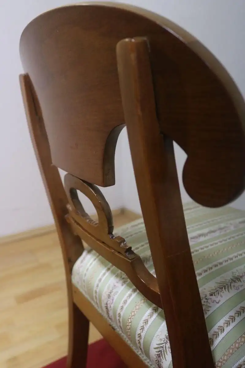 Schwedische Biedermeier Stühle Esszimmerstühle Stil  Antik ca. 1900 Jh. 9