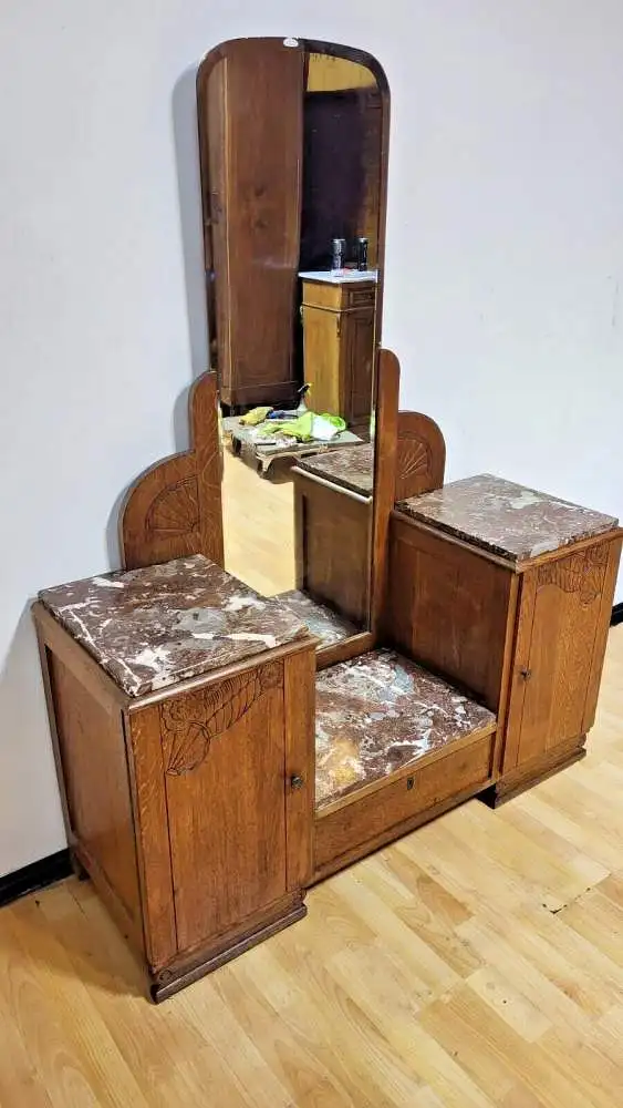 Antik  Spiegelkommode art deco Jugendstil ca. 1920  Jh. 0