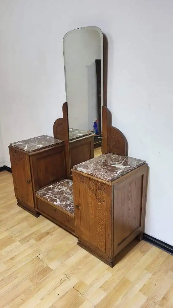 Antik  Spiegelkommode art deco Jugendstil ca. 1920  Jh. 1