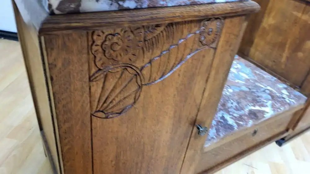 Antik  Spiegelkommode art deco Jugendstil ca. 1920  Jh. 13