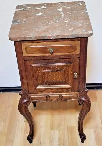 Antik Nachtschrank Frankreich Konsole Marmor ca. 1900Jh.