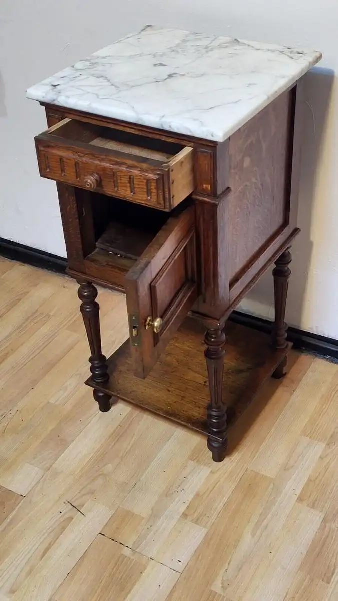 Antik Nachtschrank  Nachtkonsole ca. 1900Jh. 1
