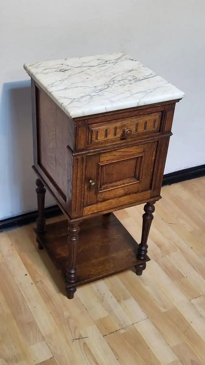 Antik Nachtschrank  Nachtkonsole ca. 1900Jh. 6