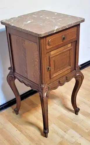 Antik Nachtschrank Frankreich Konsole Marmor ca. 1900Jh.