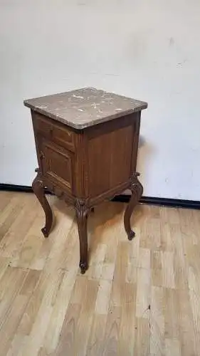 Antik Nachtschrank Frankreich Konsole Marmor ca. 1900Jh.