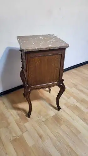 Antik Nachtschrank Frankreich Konsole Marmor ca. 1900Jh.