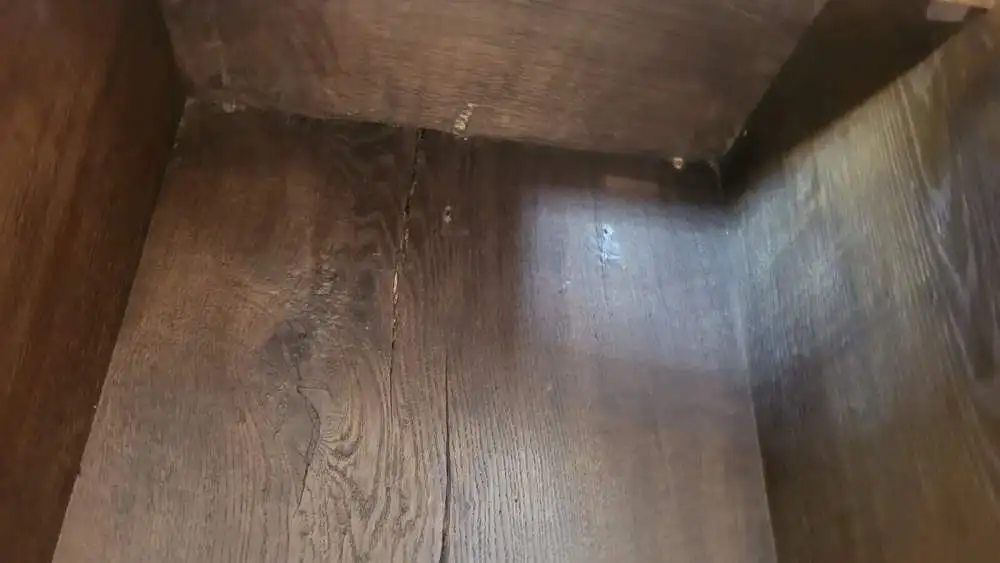 Truhe antik Anno 1729 Orginal 11