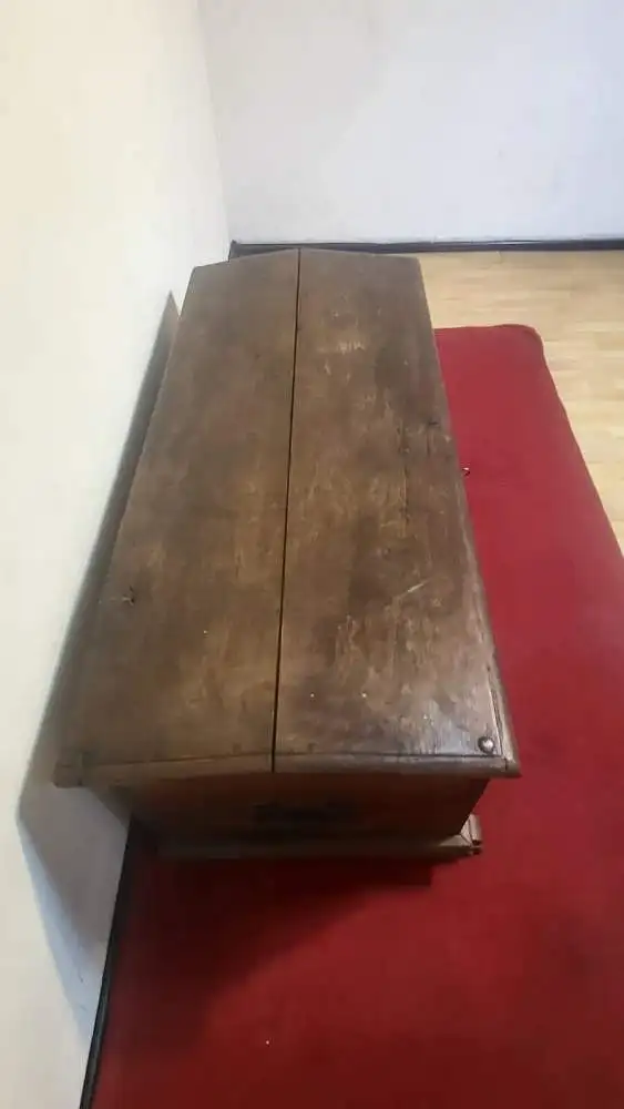 Truhe antik Anno 1729 Orginal 5