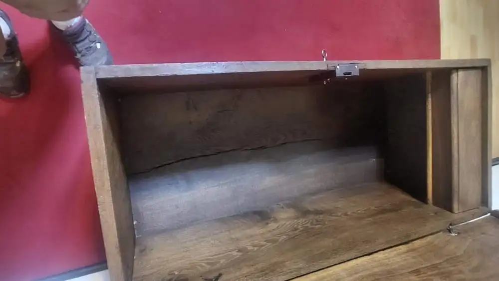 Truhe antik Anno 1729 Orginal 7