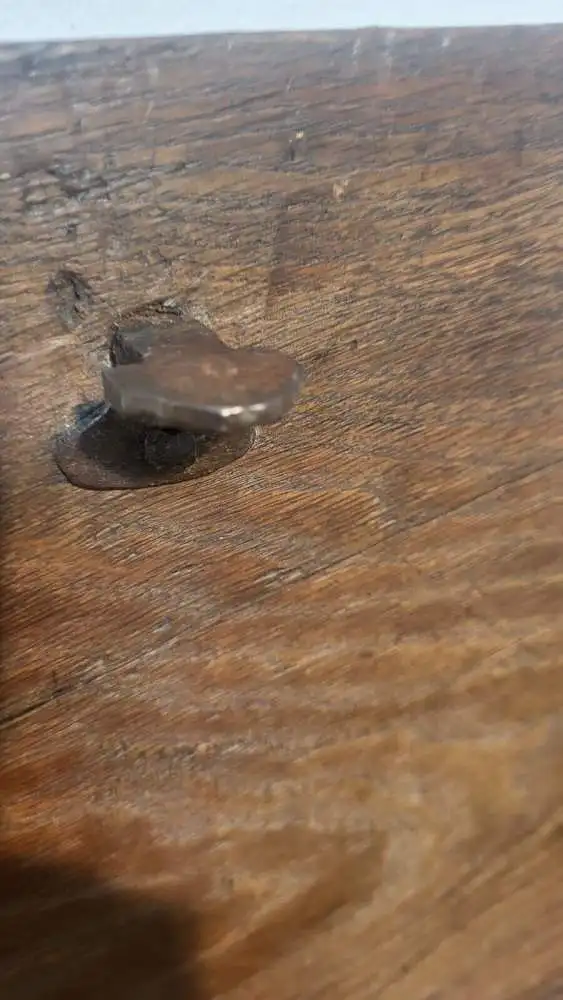 Truhe antik Anno 1729 Orginal 8