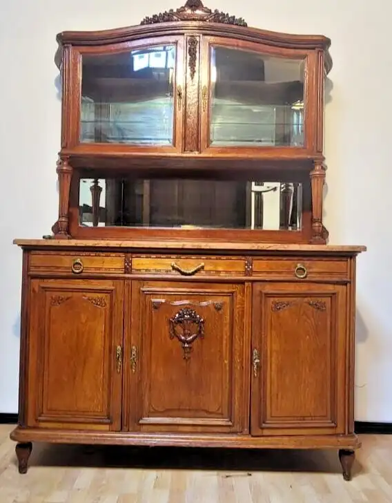 Antik Buffet Jugendstil  Anrichte Esszimmer ca.1900 Jh. 0
