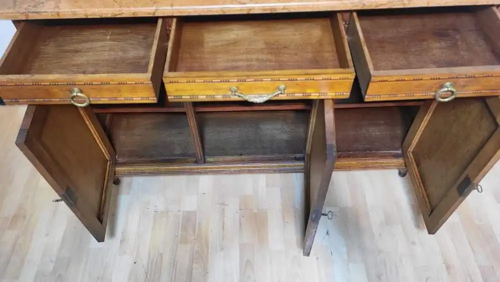 Antik Buffet Jugendstil  Anrichte Esszimmer ca.1900 Jh. 13