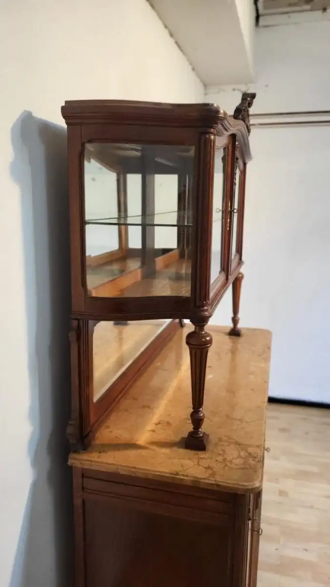Antik Buffet Jugendstil  Anrichte Esszimmer ca.1900 Jh. 16