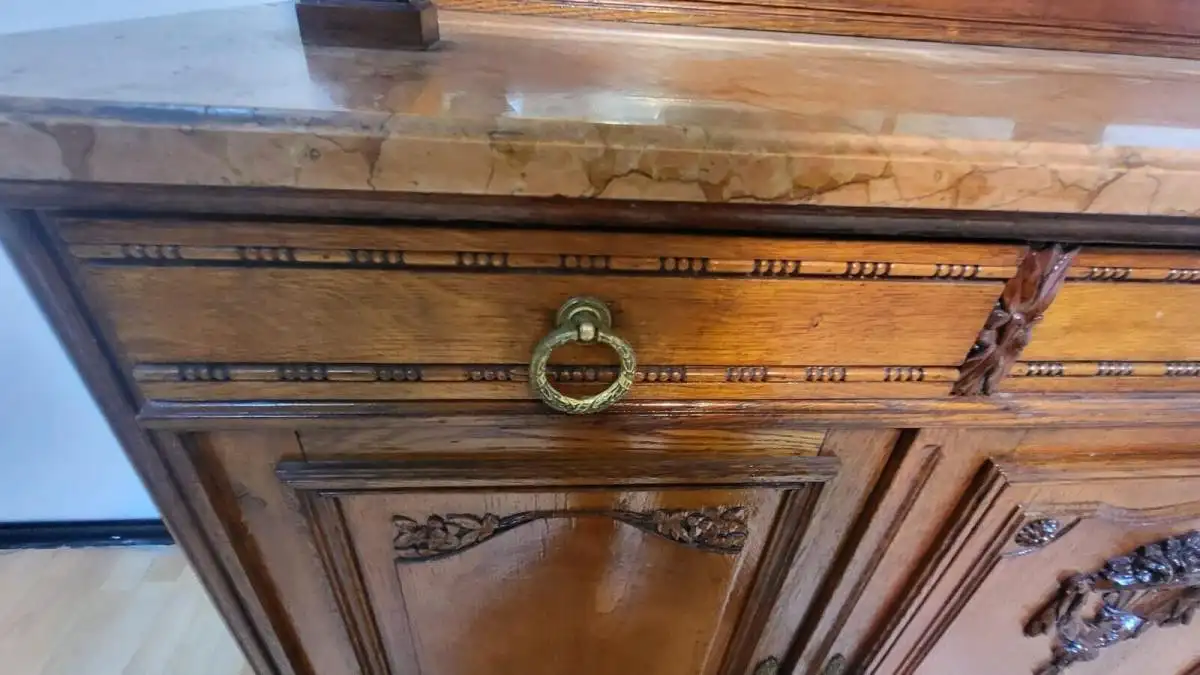 Antik Buffet Jugendstil  Anrichte Esszimmer ca.1900 Jh. 5