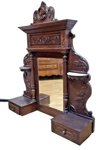 Antik Aufsatzschrank Hängeschrank ca.19 Jh.