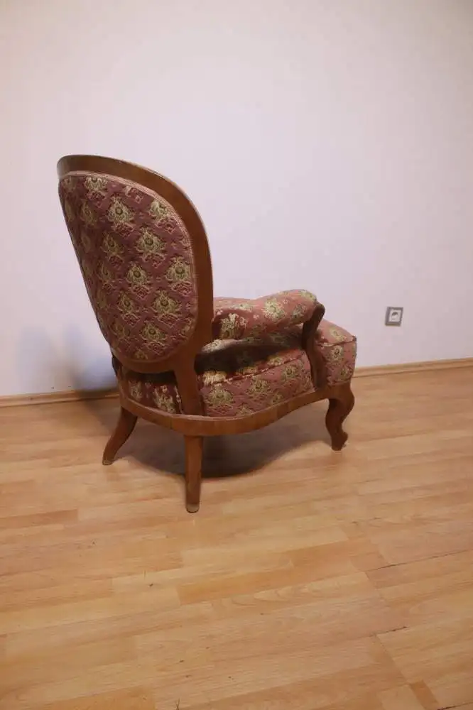 Biedermeier Sessel Orginal Sitzmöbel Sessel Armlehnstuhl Antik ca. 1900Jh. 4