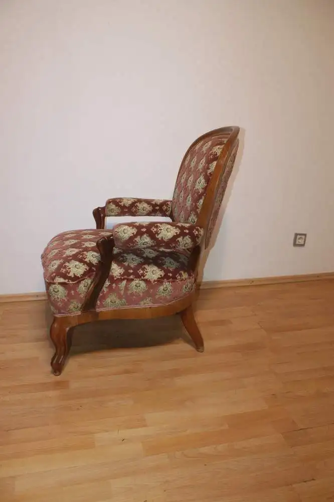 Biedermeier Sessel Orginal Sitzmöbel Sessel Armlehnstuhl Antik ca. 1900Jh. 6