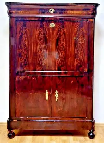 Antiker Schreibtisch Sekretär Biedermeier ca. 1850