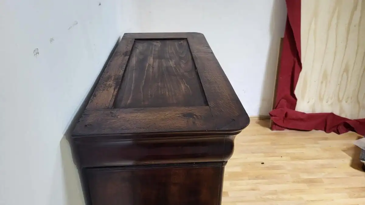 Antiker Schreibtisch Sekretär Biedermeier ca. 1850 6