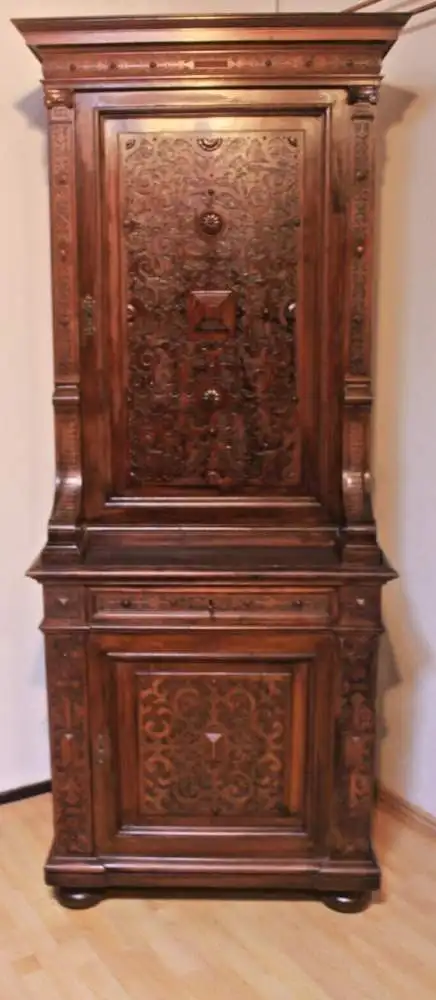 Antik Schrank Wohnzimmer  Belgien ca.19 Jh. 0