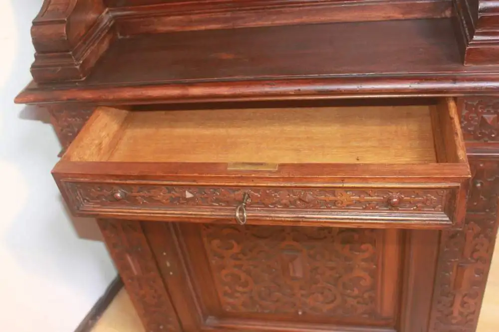 Antik Schrank Wohnzimmer  Belgien ca.19 Jh. 5