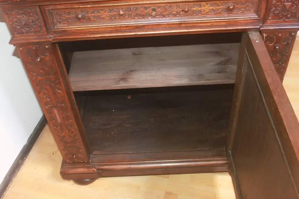 Antik Schrank Wohnzimmer  Belgien ca.19 Jh. 7