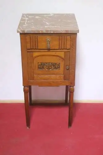 Antik Nachtschrank Frankreich Konsole Marmor ca. 1900Jh.