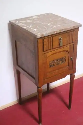 Antik Nachtschrank Frankreich Konsole Marmor ca. 1900Jh.