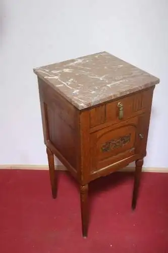 Antik Nachtschrank Frankreich Konsole Marmor ca. 1900Jh.