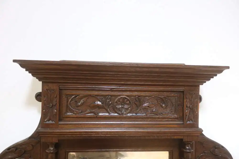 Antik Aufsatzschrank Hängeschrank ca.19 Jh. 11