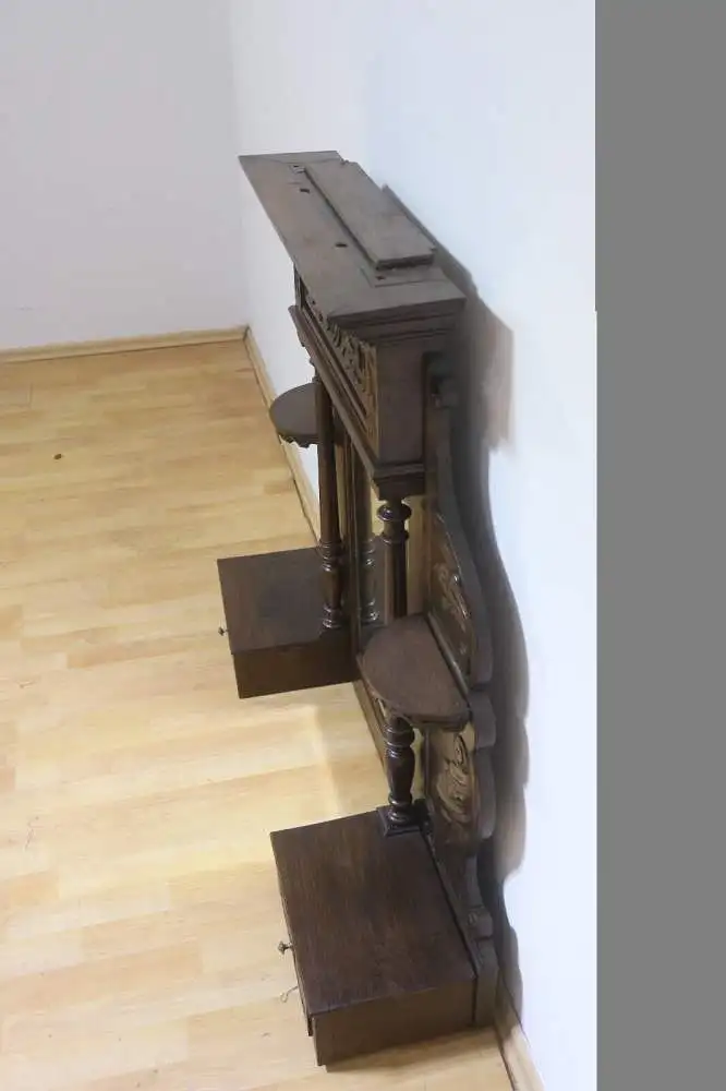 Antik Aufsatzschrank Hängeschrank ca.19 Jh. 3