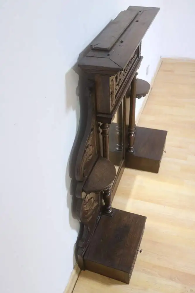 Antik Aufsatzschrank Hängeschrank ca.19 Jh. 4