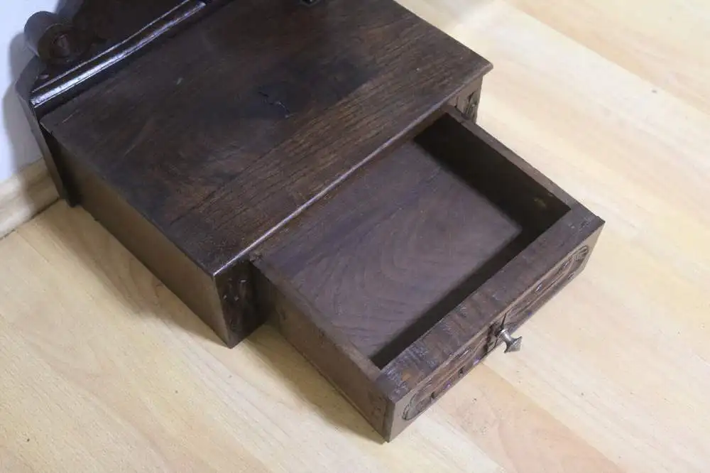 Antik Aufsatzschrank Hängeschrank ca.19 Jh. 7